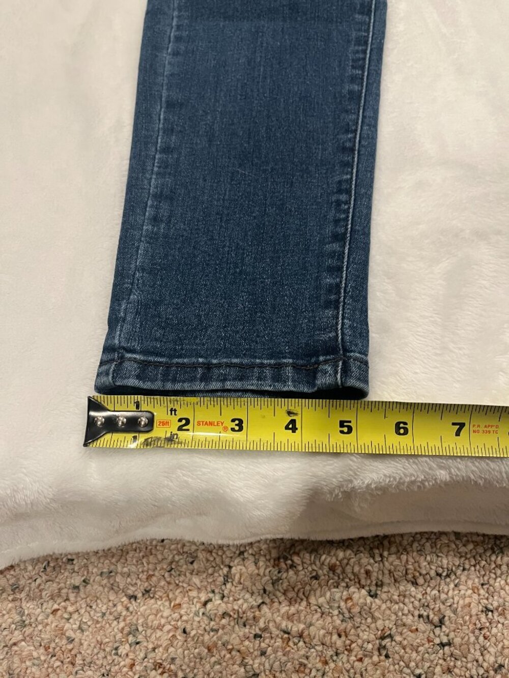 Kancan Dark Wash Skinny Jeans - Size 7 - Picture 7 of 10